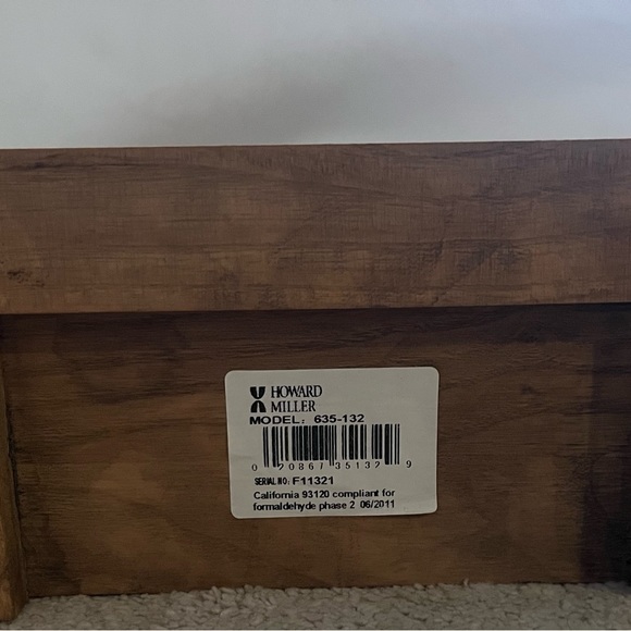 Howard Miller Dual Chime Mantle Clock - Picture 6 of 7